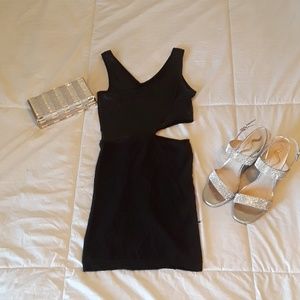 Bebe black mini  dress